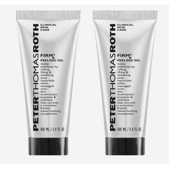 Peter Thomas Roth FirmX Peeling Gel Exfoliant Visibly Exfoliates Skin 3.4oz S/2